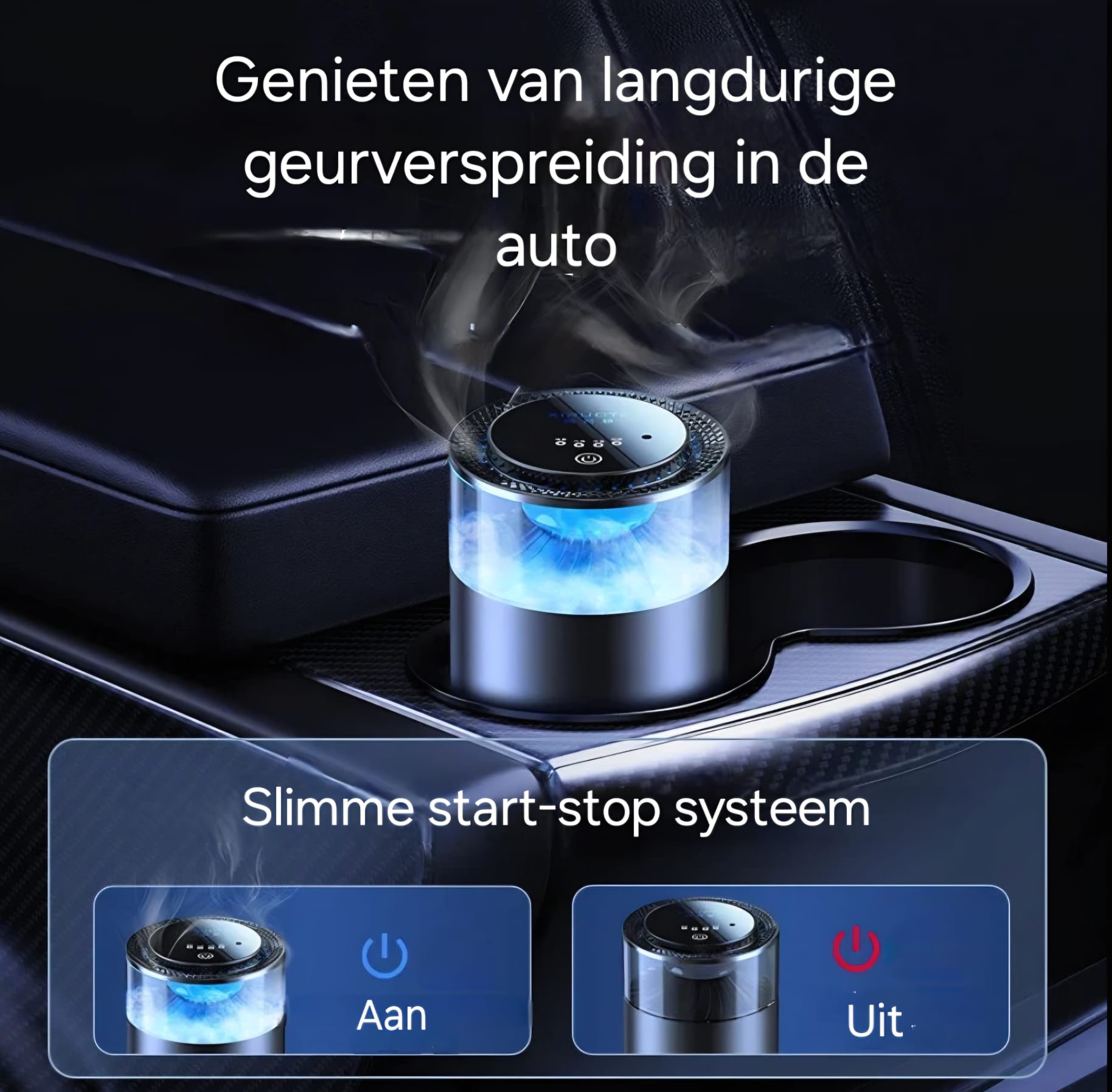 ScentFlowPro™ | Geurverspreider voor de auto