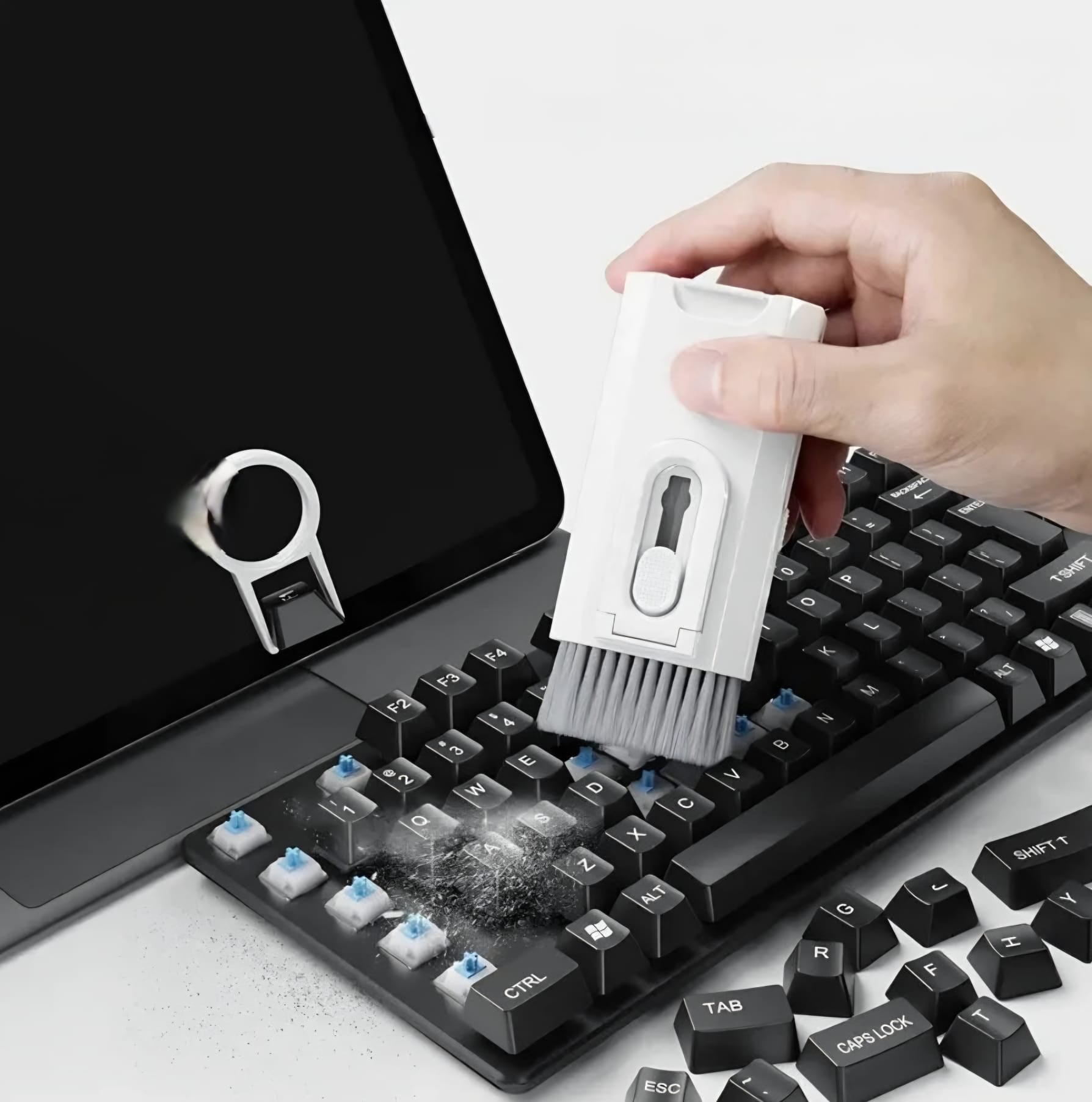 DustBuster 8X™ | 8 in 1 computerborstel reiniger