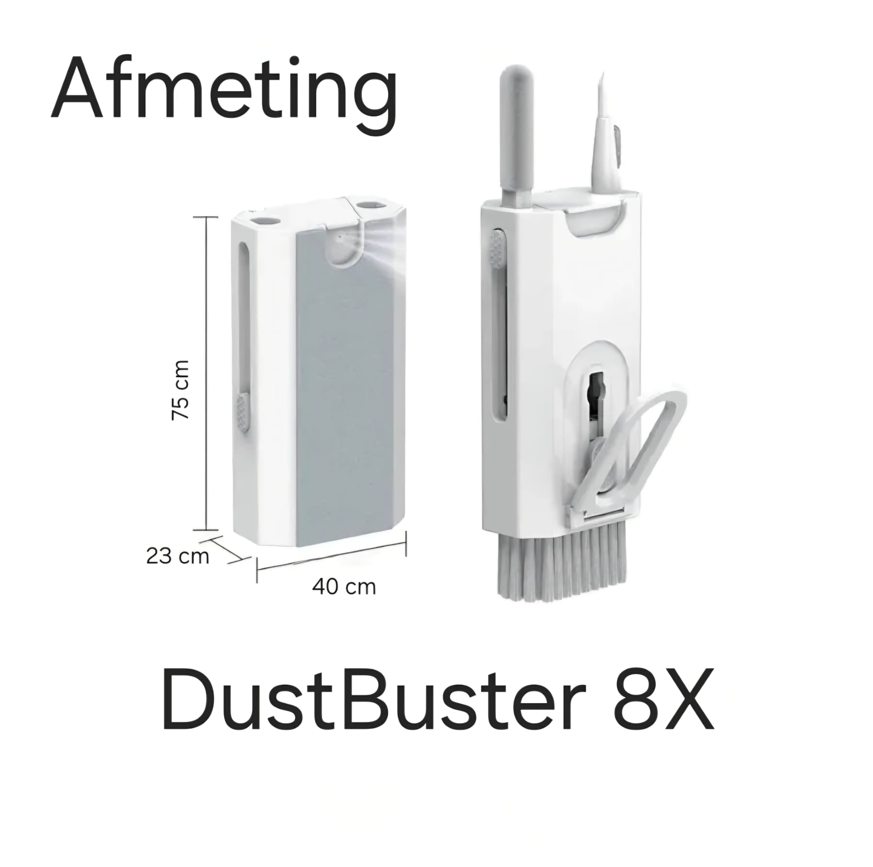 DustBuster 8X™ | 8 in 1 computerborstel reiniger