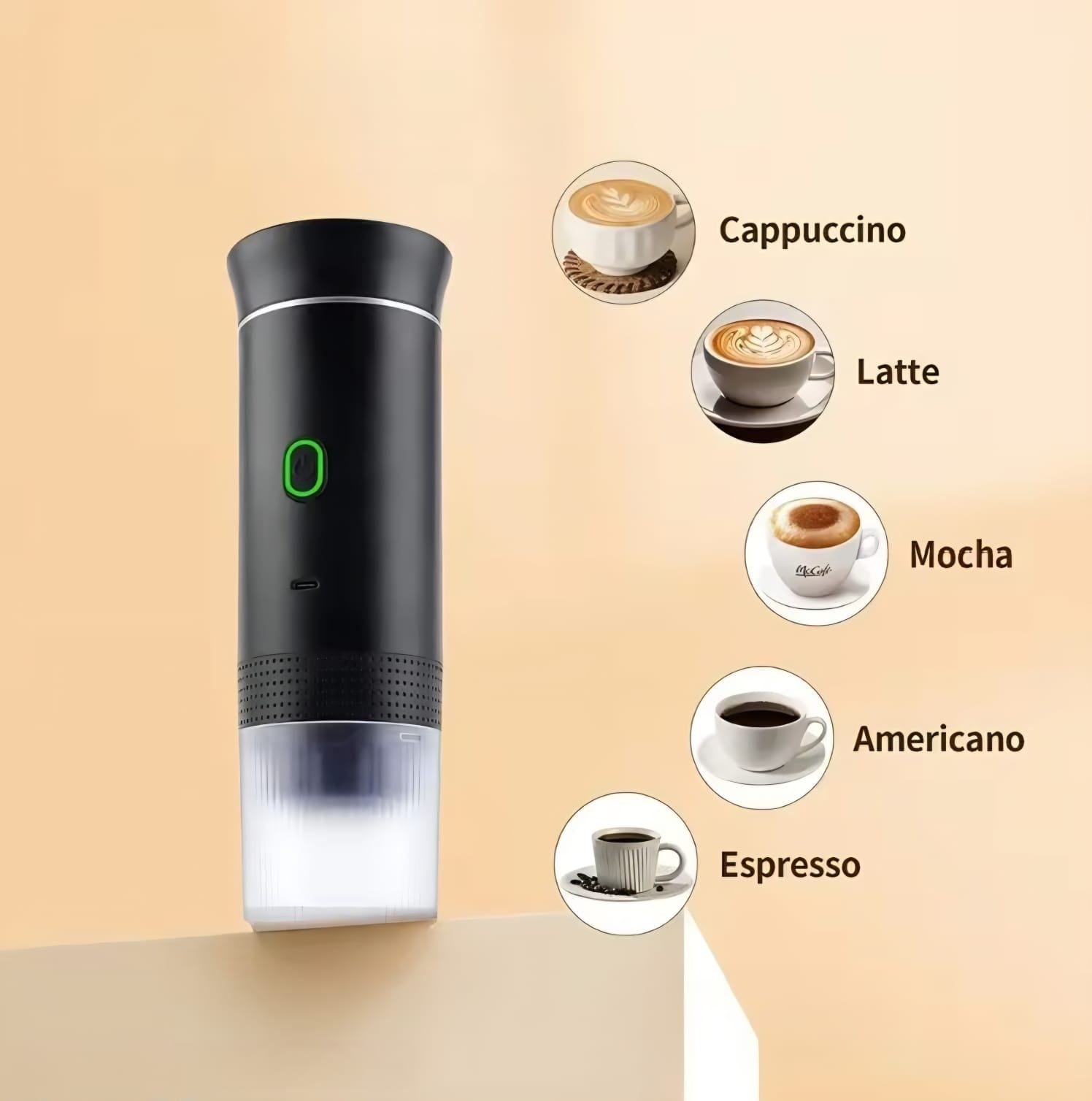 BrewBuddy™ | Draagbare koffiezetapparaat
